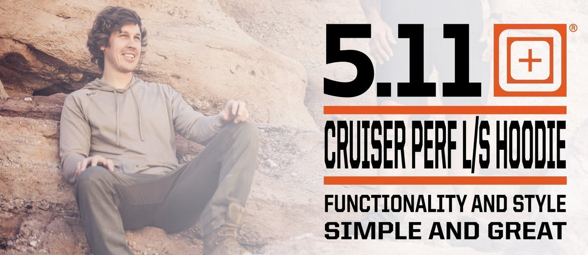 CRUISER PERF L/S HOODIE – 5.11 Tactical Japan