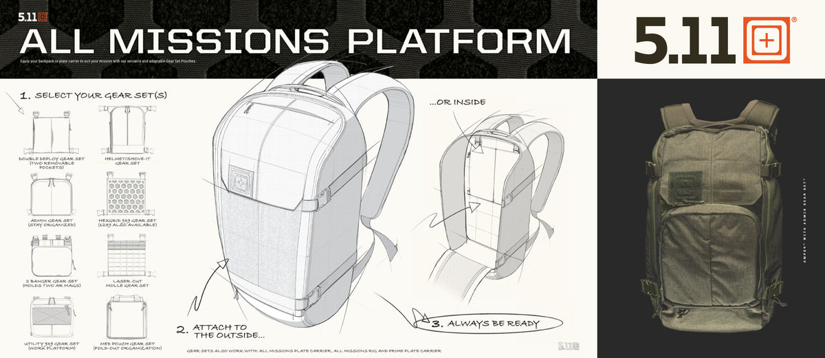 ALL MISSION PLATFORM – 5.11 Tactical Japan