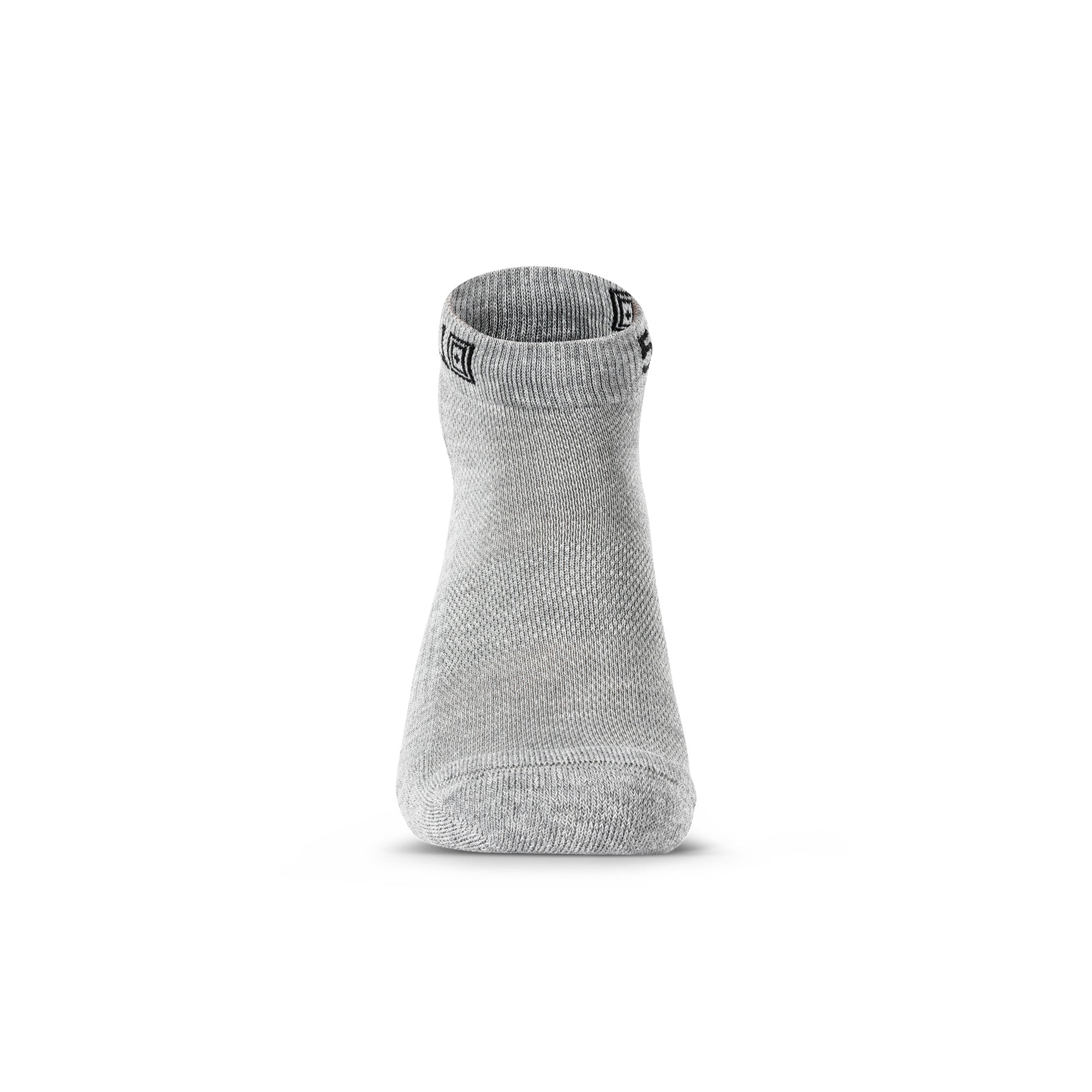10047 PT-R BASIC ANKLE SOCKS (6-PACK) - Heather Grey (016)