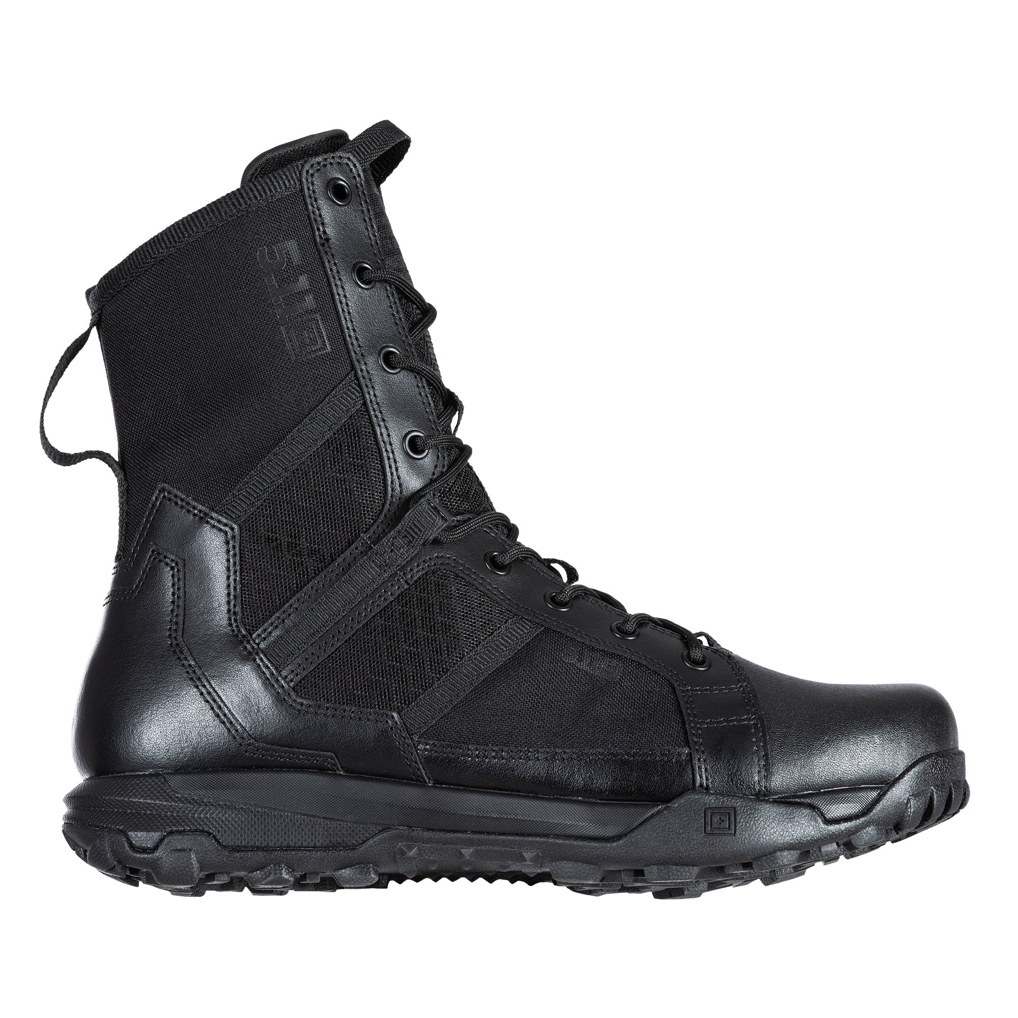 12431 5.11 A/T 8" SIDE ZIPPER BOOTS - Black (019)