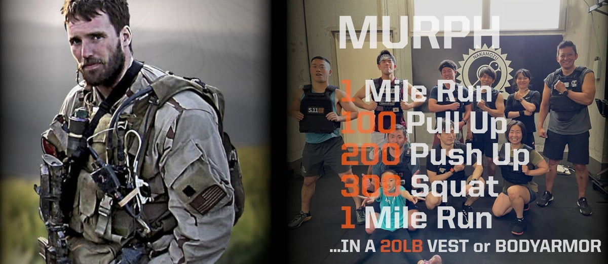 The Murph Challenge 2021 in CrossFit Nakamozu