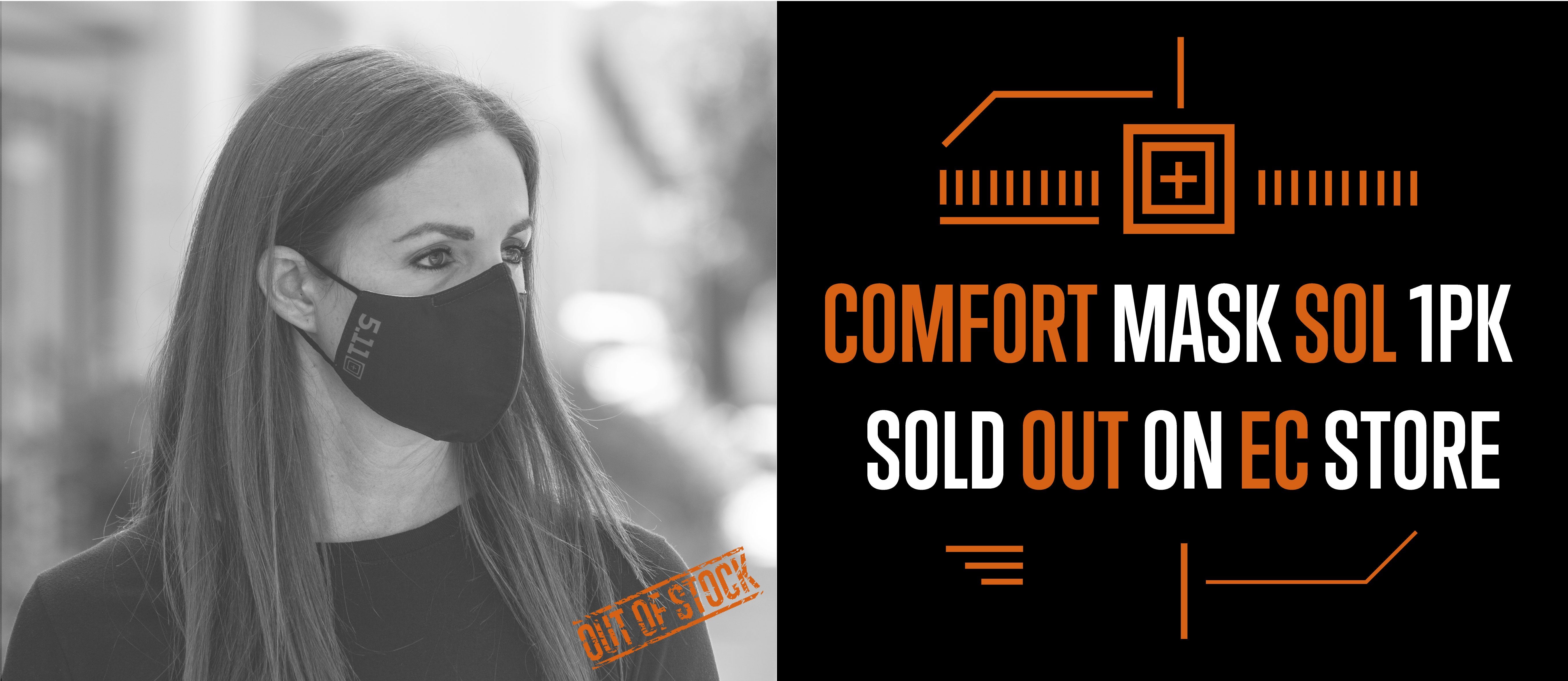 COMFORT MASK SOL 1PK 完売のお知らせ