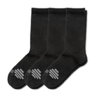 10044 DUTY READY PLUS CREW SOCKS (3-PACK) - Black (019)