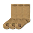 10044 DUTY READY PLUS CREW SOCKS (3-PACK) - US Dark Coyote (389)
