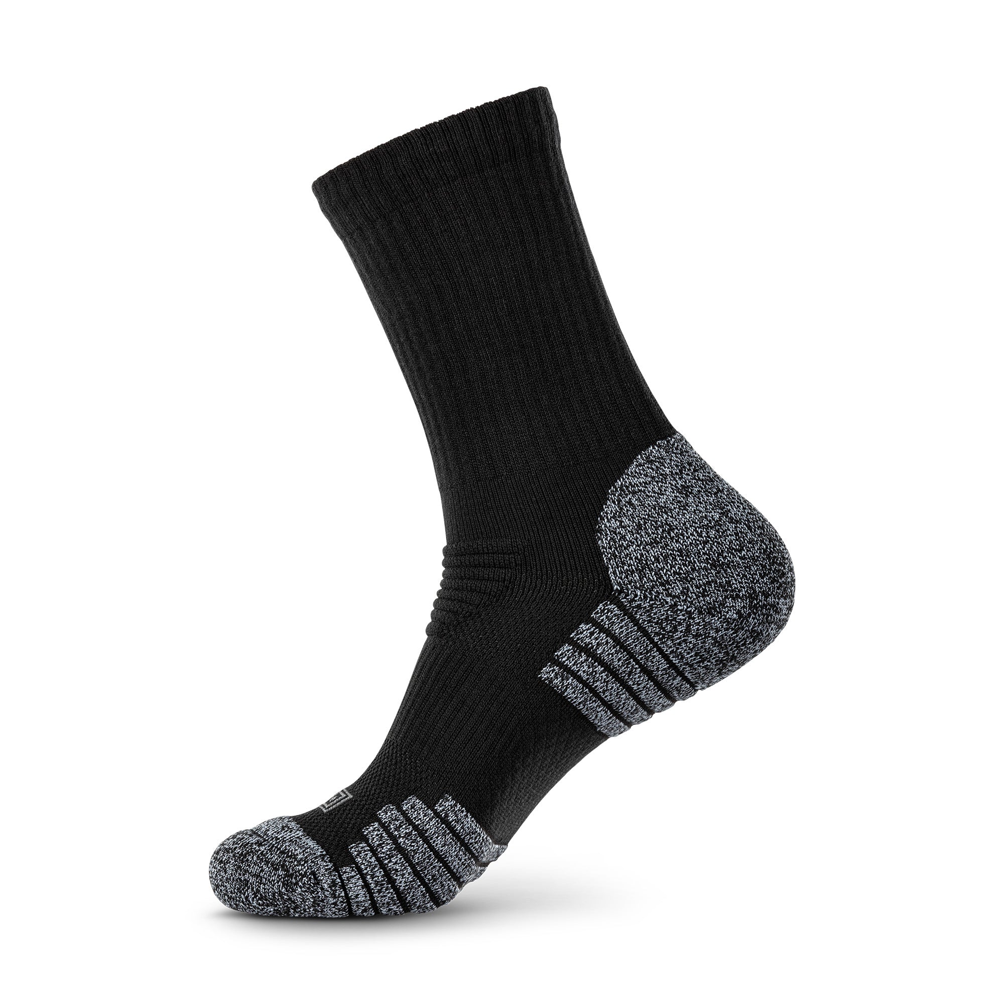 10046 DUTY READY ULTRA CREW SOCKS (2-PACK) - Black (019)