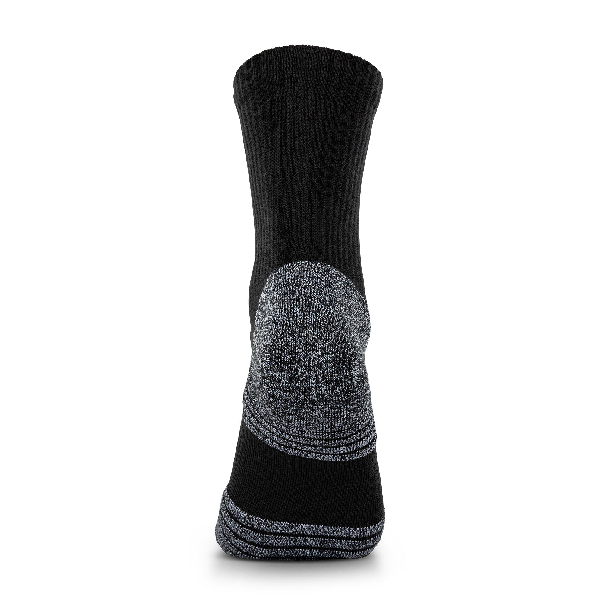 10046 DUTY READY ULTRA CREW SOCKS (2-PACK) - Black (019)