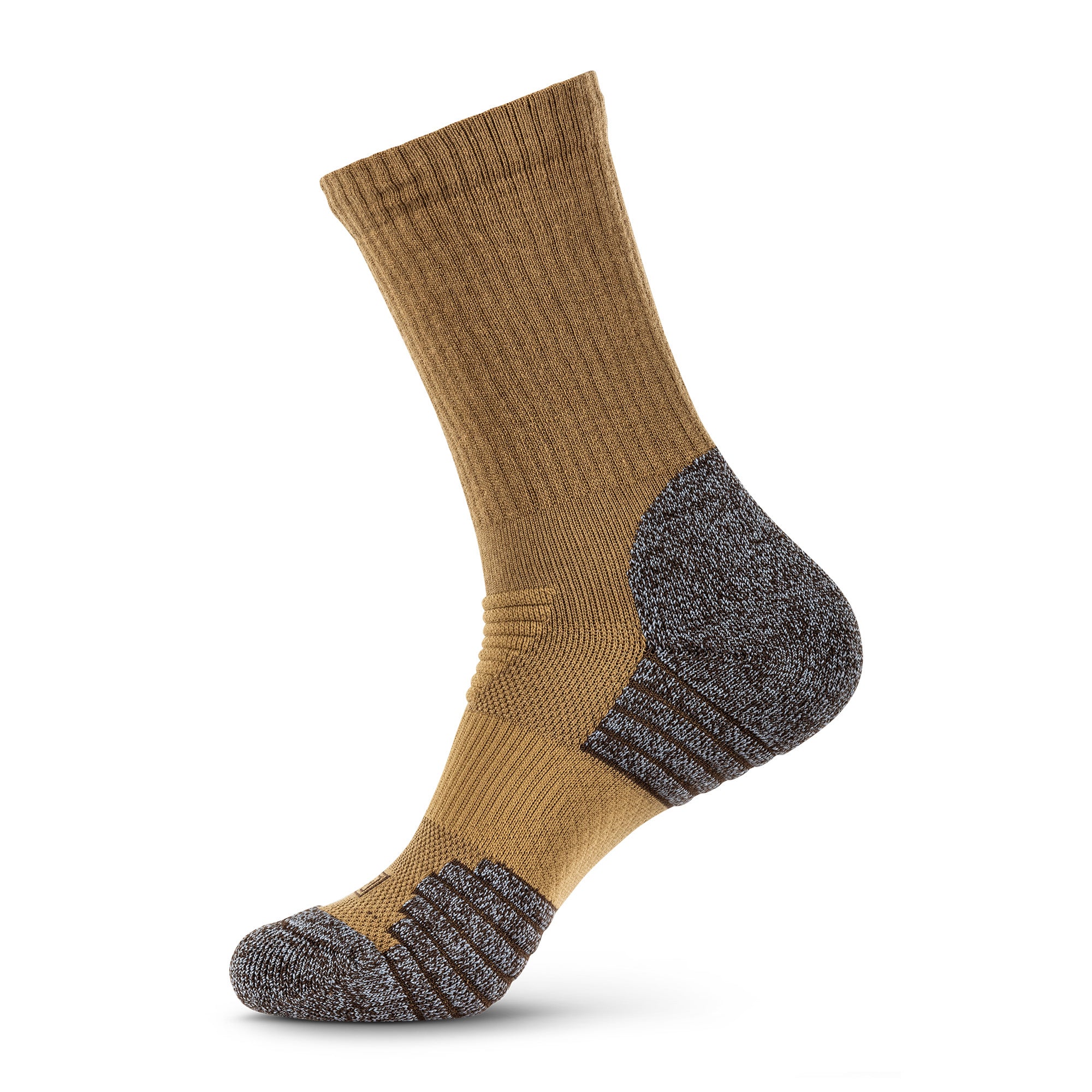 10046 DUTY READY ULTRA CREW SOCKS (2-PACK) - US Dark Coyote (389)