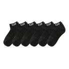 10047 PT-R BASIC ANKLE SOCKS (6-PACK) - Black (019)