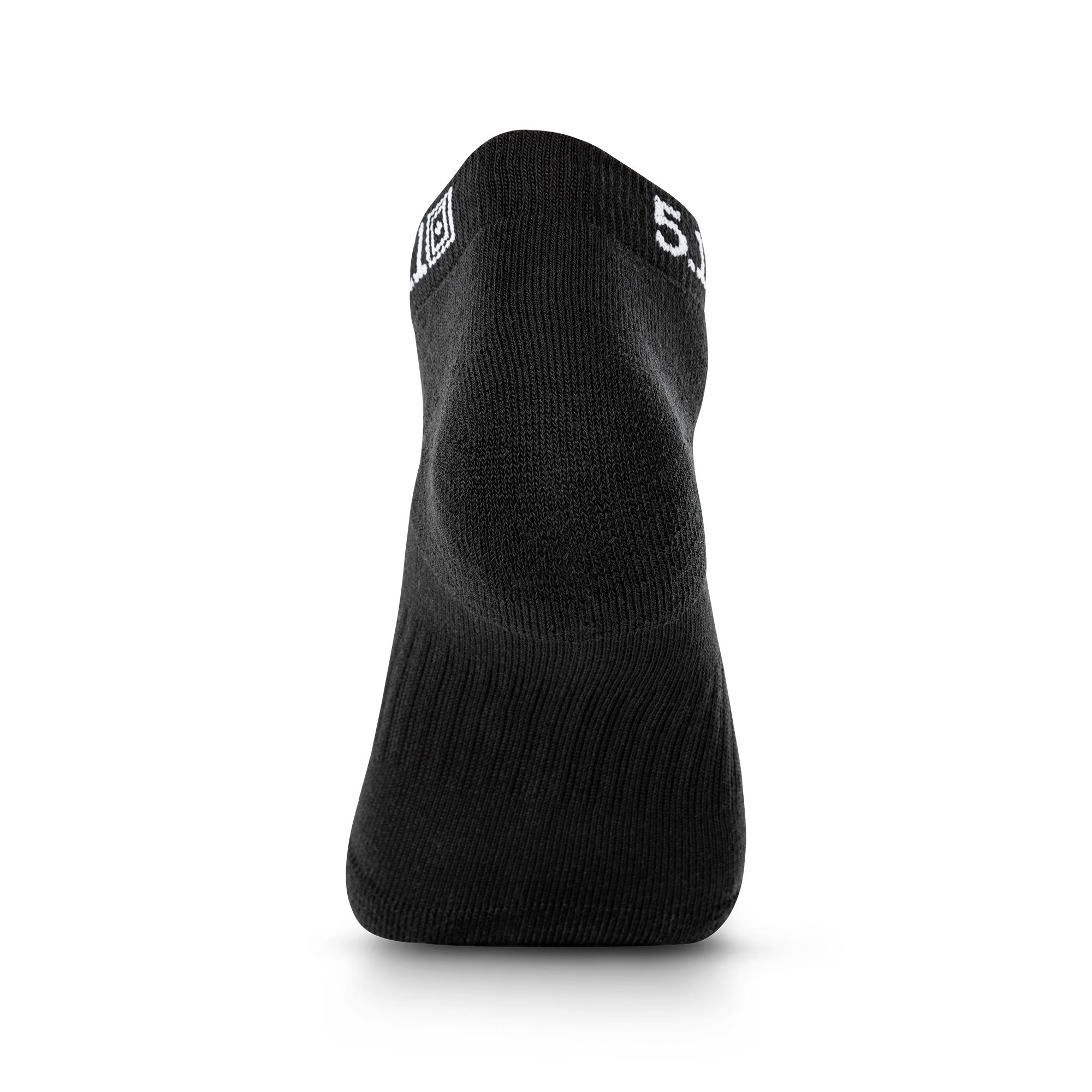 10047 PT-R BASIC ANKLE SOCKS (6-PACK) - Black (019)