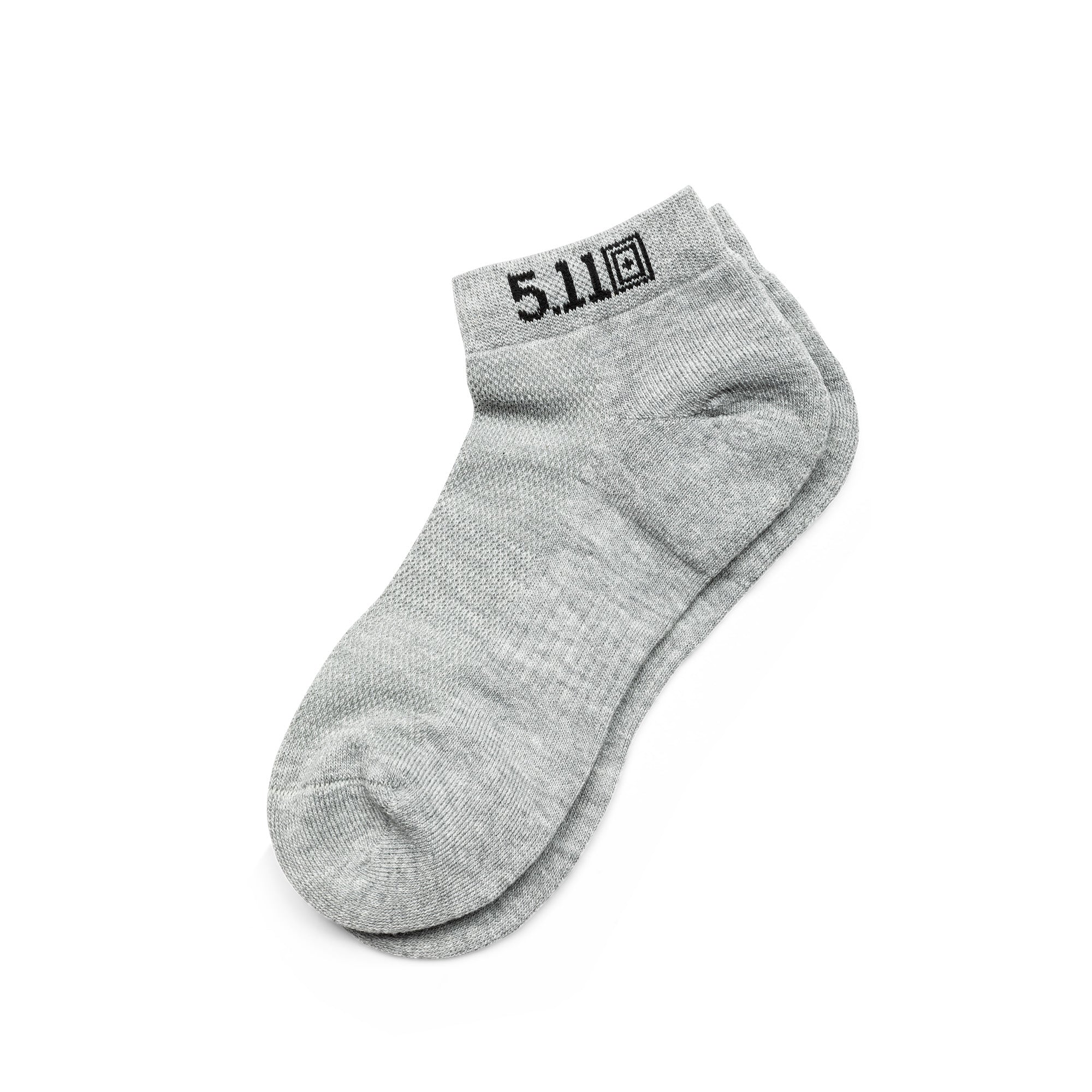 10047 PT-R BASIC ANKLE SOCKS (6-PACK) - Heather Grey (016)