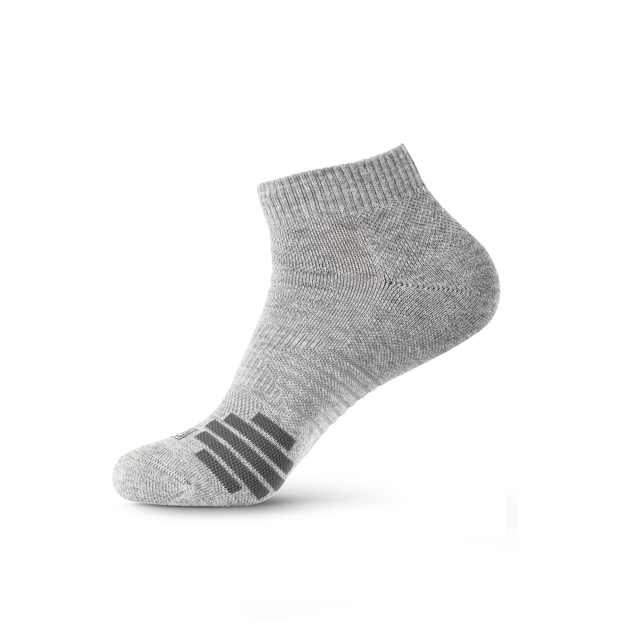 10048 PT-R PLUS ANKLE SOCK (3-PACK) - Heather Grey (016)