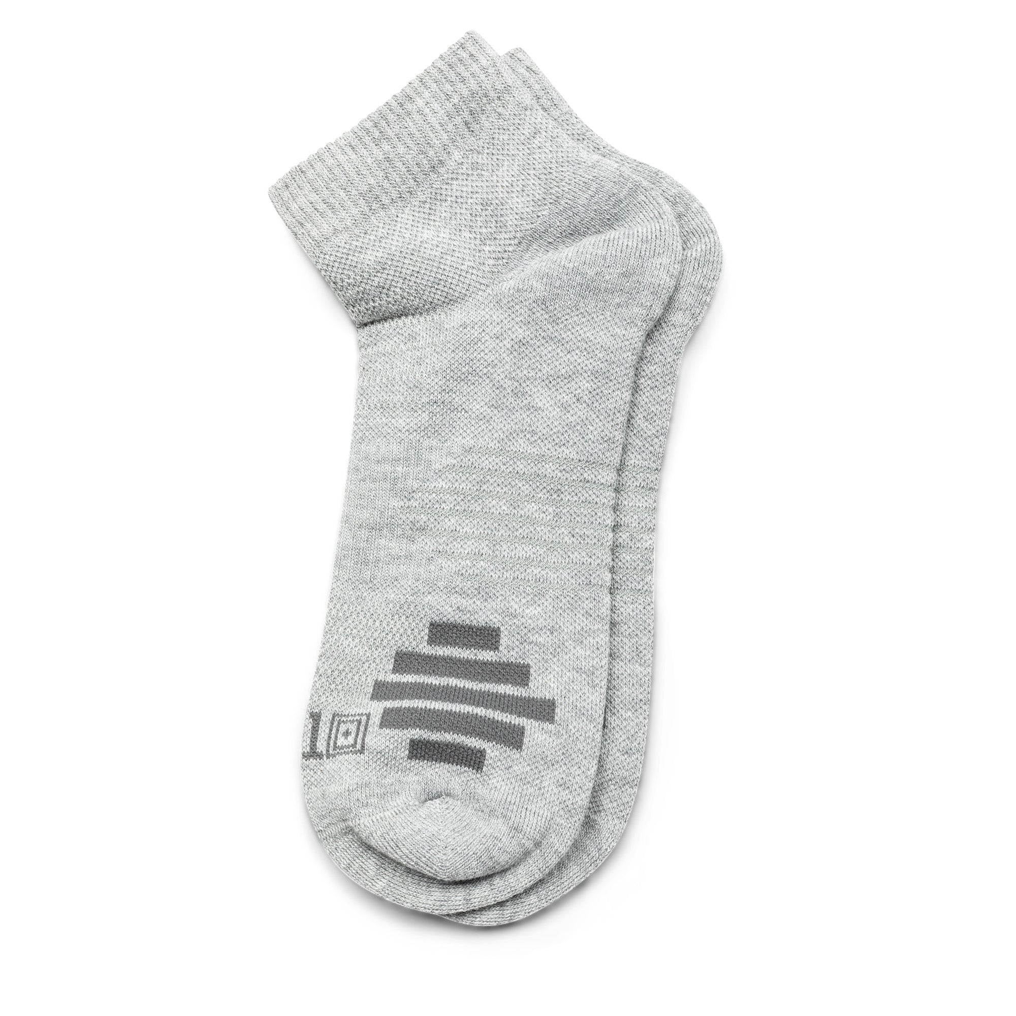 10048 PT-R PLUS ANKLE SOCK (3-PACK) - Heather Grey (016)