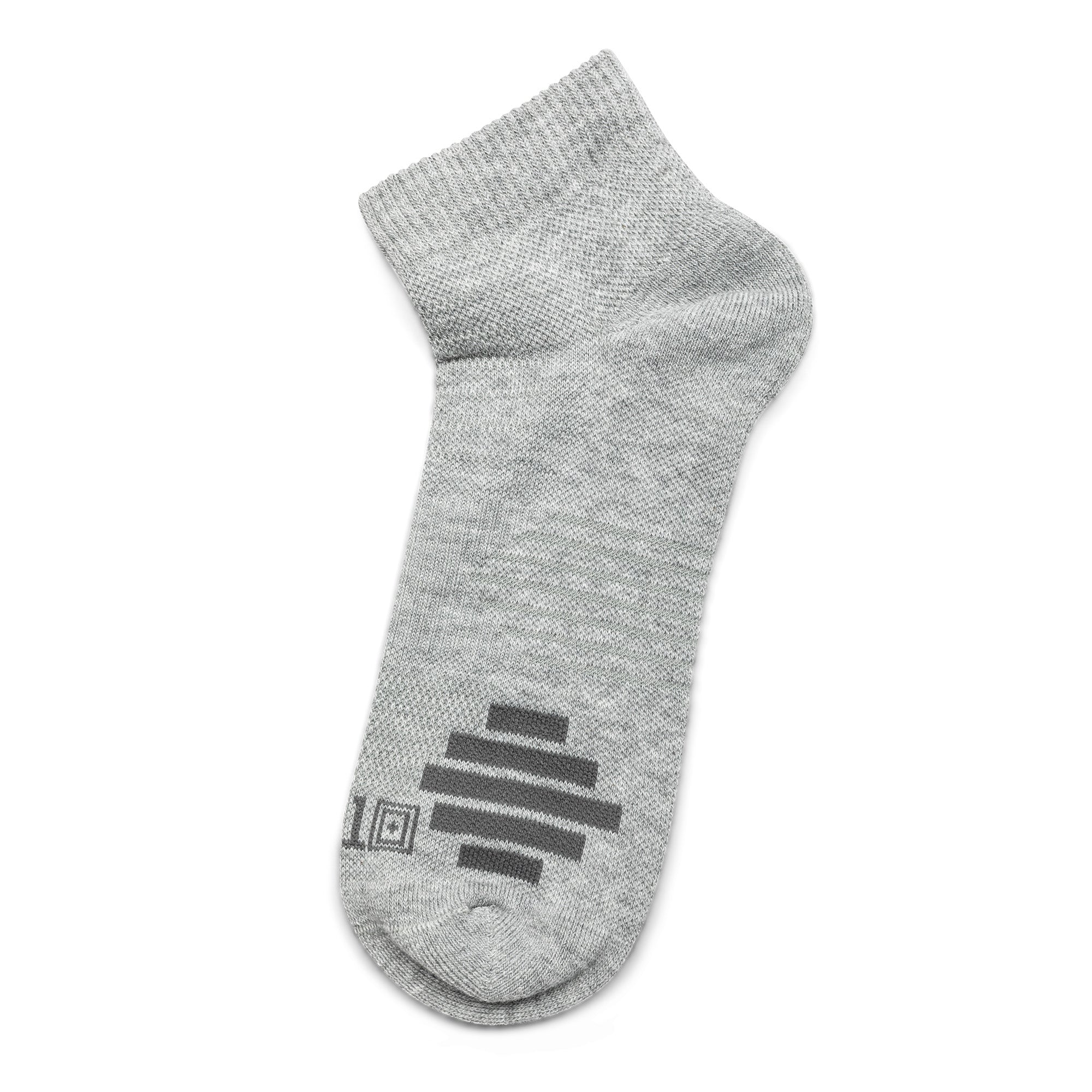 10048 PT-R PLUS ANKLE SOCK (3-PACK) - Heather Grey (016)