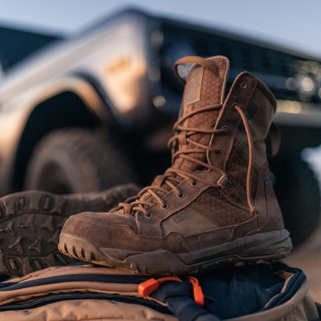 5.11® A/T 8" NON ZIPPER BOOTS - Dark Coyote (106)