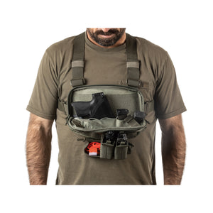 SKYWEIGHT SURVIVAL CHEST PACK BLACK MULTICAM