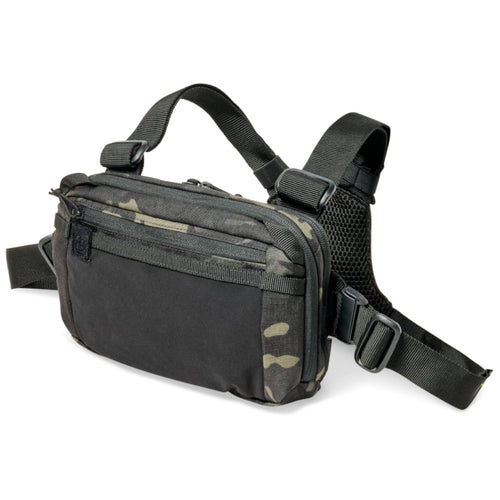SKYWEIGHT UTILITY CHEST PACK BLACK MULTICAM