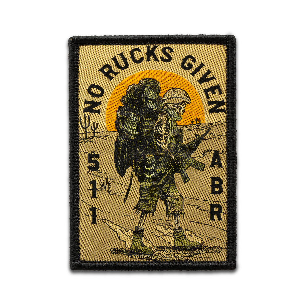 NO RUCKS GIVEN PATCH