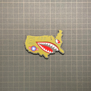 ABR™ USA Tiger Shark Patch