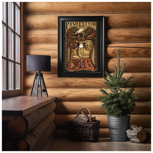 HUNTERS LODGE POSTER