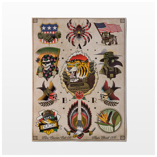 FLASH SHEET POSTER