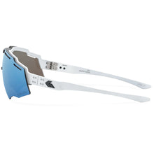 BLASTSHIELD B2 - FROST W/ BLACK LOGO, BLUE MIRROR POLARIZED ANTI-FOG