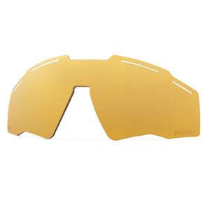 BLASTSHIELD B2 交換レンズ - GOLD MIRROR W/ ANTI-FOG ANSI Z87+ MILSPEC BALLISTIC