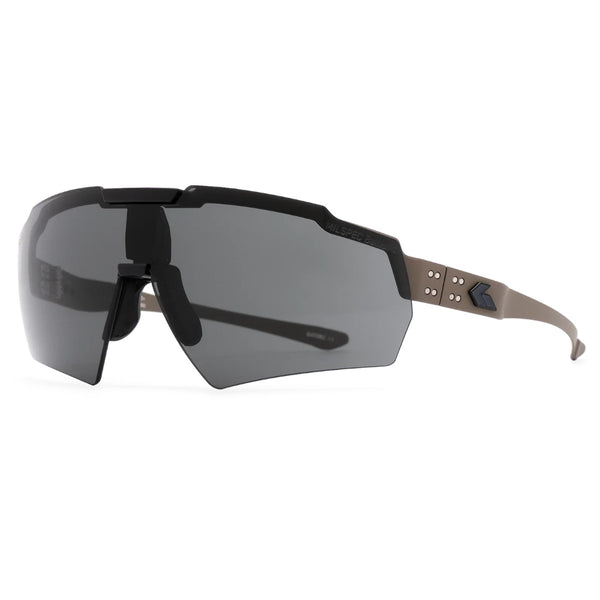 BLASTSHIELD - CERAKOTE TAN / SMOKE UV ANSIz87.1+/MILSPEC Ballistic