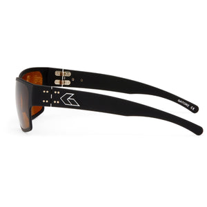 DELTA - BLACK/ SILVER LOGO / BROWN POLARIZED