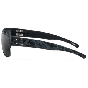 DELTA, Stealth Graffiti Camo w/Black Logo, Smoke Polarized