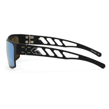 DELTA M4 - BLACK/ SILVER LOGO/ BLUE MIRROR POLARIZED