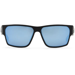 DELTA M4 - BLACK/ SILVER LOGO/ BLUE MIRROR POLARIZED