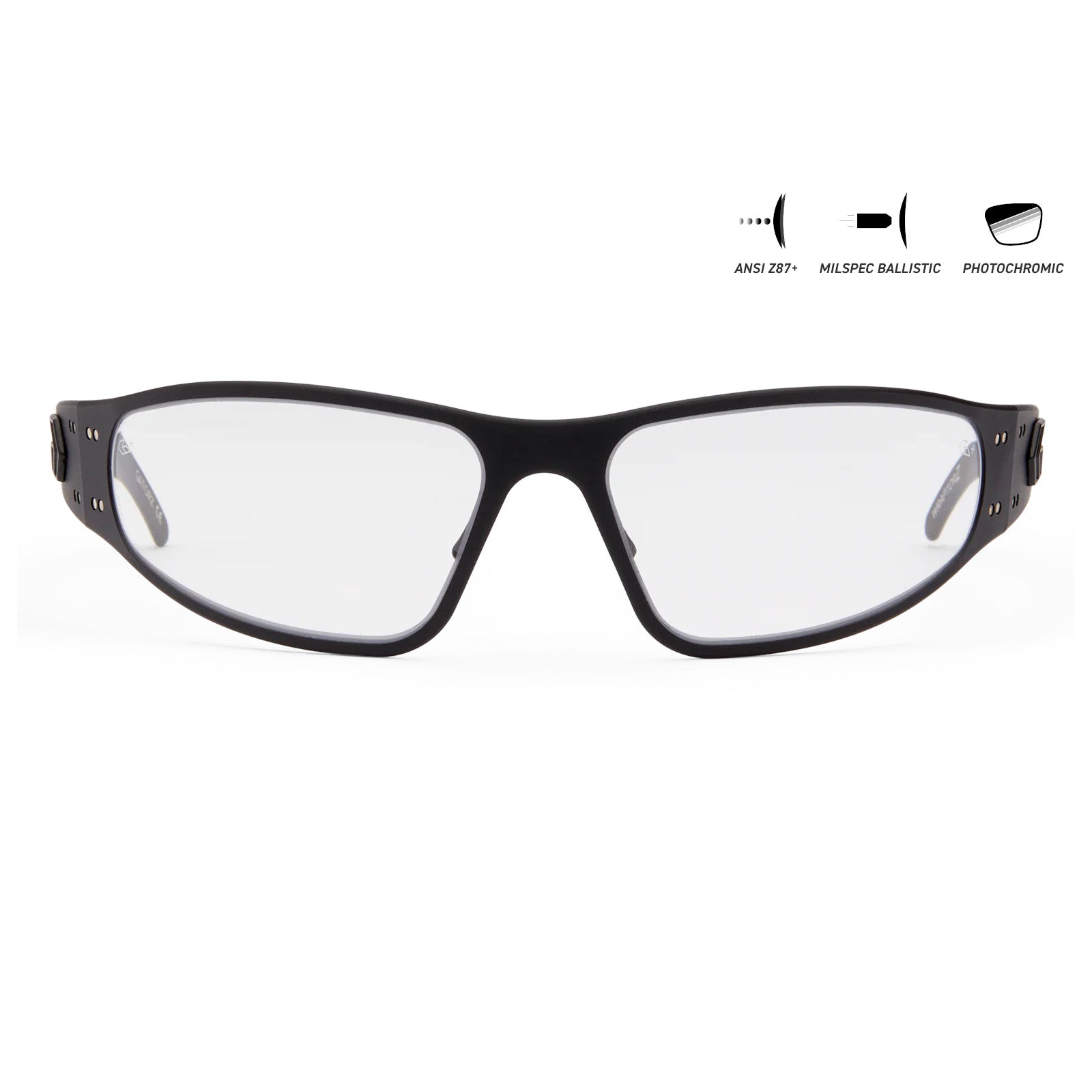 WRAPTOR - BLACKOUT / INFERNO PHOTOCHROMIC ANSIz87.1+/MILSPEC