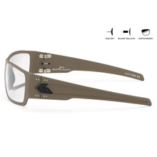 SPECTER - CERAKOTE TAN / INFERNO PHOTOCHROMIC ANSIz87.1+/MILSPEC Ballistic ANTI-FOG