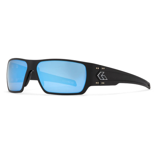SPECTER - CERAKOTE BLACK/ SILVER LOGO / BLUE MIRROR POLARIZED