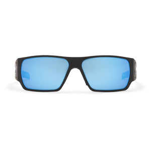 SPECTER - BLACK/ SILVER LOGO / BLUE MIRROR OPz
