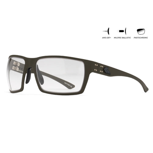 MARAUDER - CERAKOTE OD GREEN / INFERNO PHOTOCHROMIC ANSIz87.1+/MILSPEC Ballistic ANTI-FOG