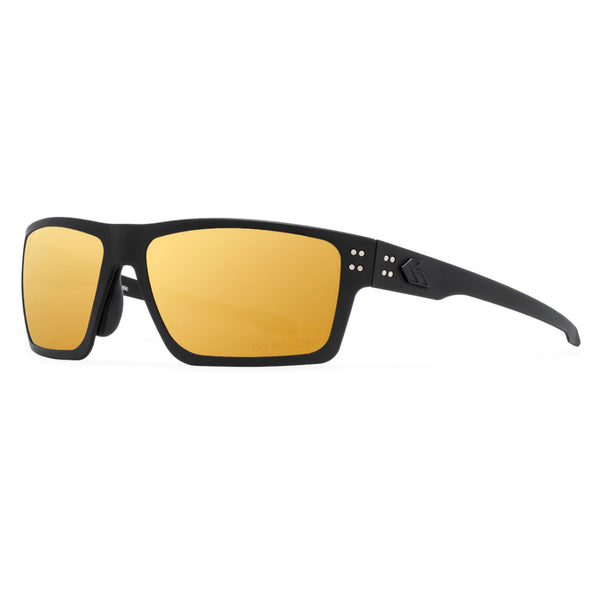 SENTIX - BLACK W/ BLACK LOGO, GOLD MIRROR OPz W/ ANTI-FOG MILSPEC
