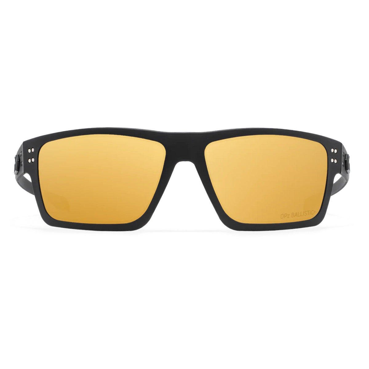 SENTIX - BLACK W/ BLACK LOGO, GOLD MIRROR OPz W/ ANTI-FOG MILSPEC