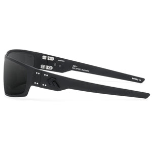 WARHAWK - BLACK W/ BLACK LOGO / MILSPEC BALLISTIC SMOKE ANTI-FOG