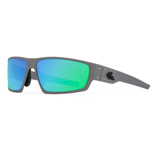 WARHAWK - GUNMETAL W/ BLACK LOGO / GREEN MIRROR OPz