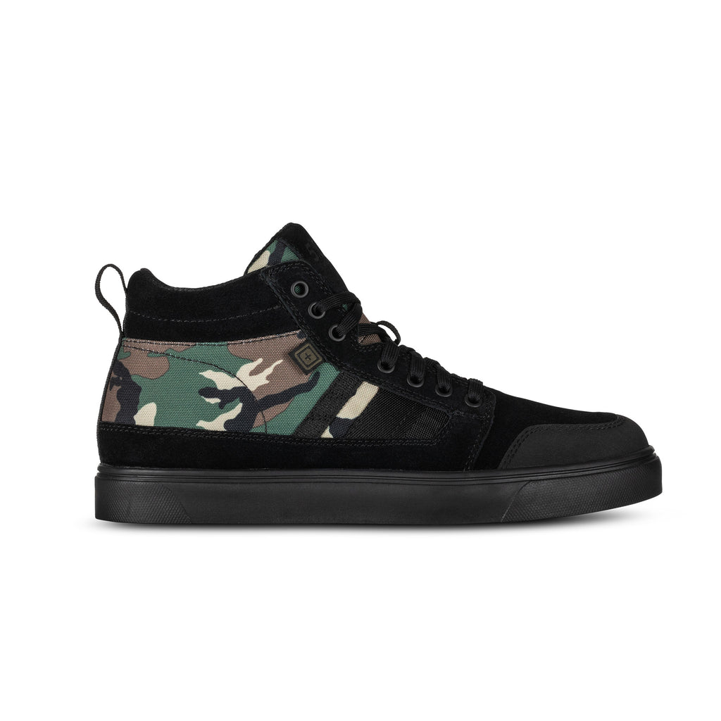 12411 NORRIS SNEAKER - Black / Woodland Camo (933)