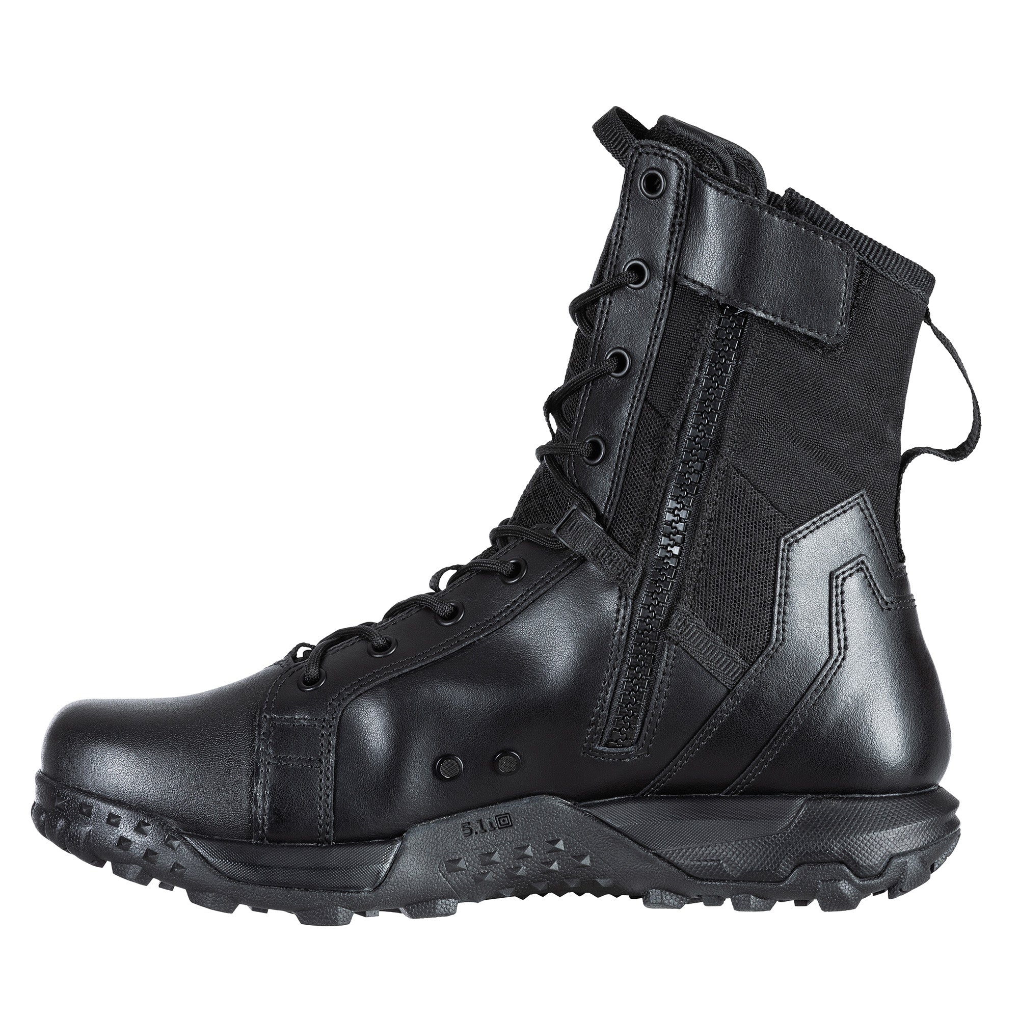 12431 5.11 A/T 8" SIDE ZIPPER BOOTS - Black (019)