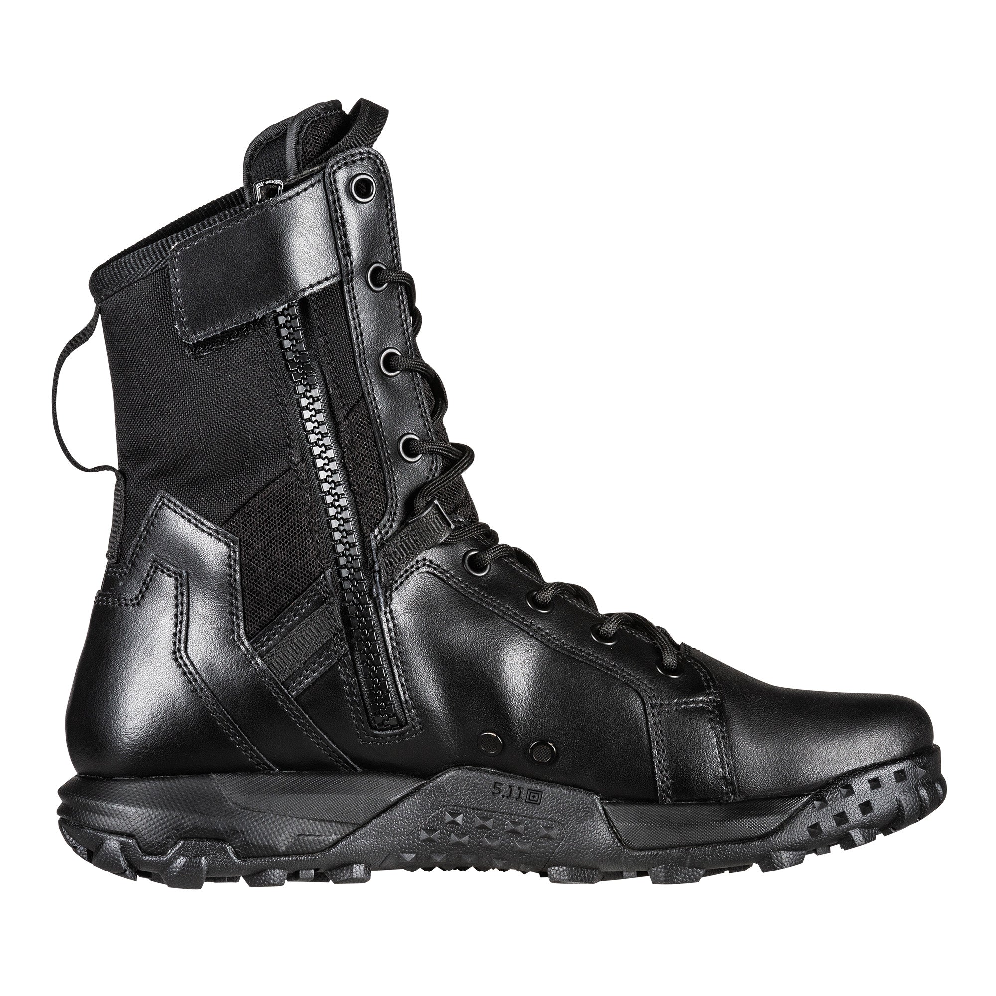 12431 5.11 A/T 8" SIDE ZIPPER BOOTS - Black (019)