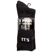 6" Socks 3-Pack