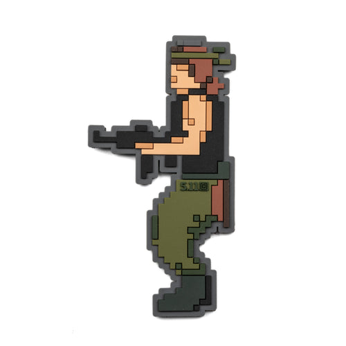 80S PIXEL WARRIOR PATCH